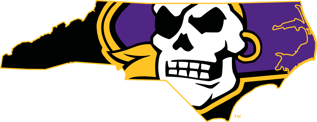 East Carolina Pirates 2014-Pres Alternate Logo iron on transfers for fabric